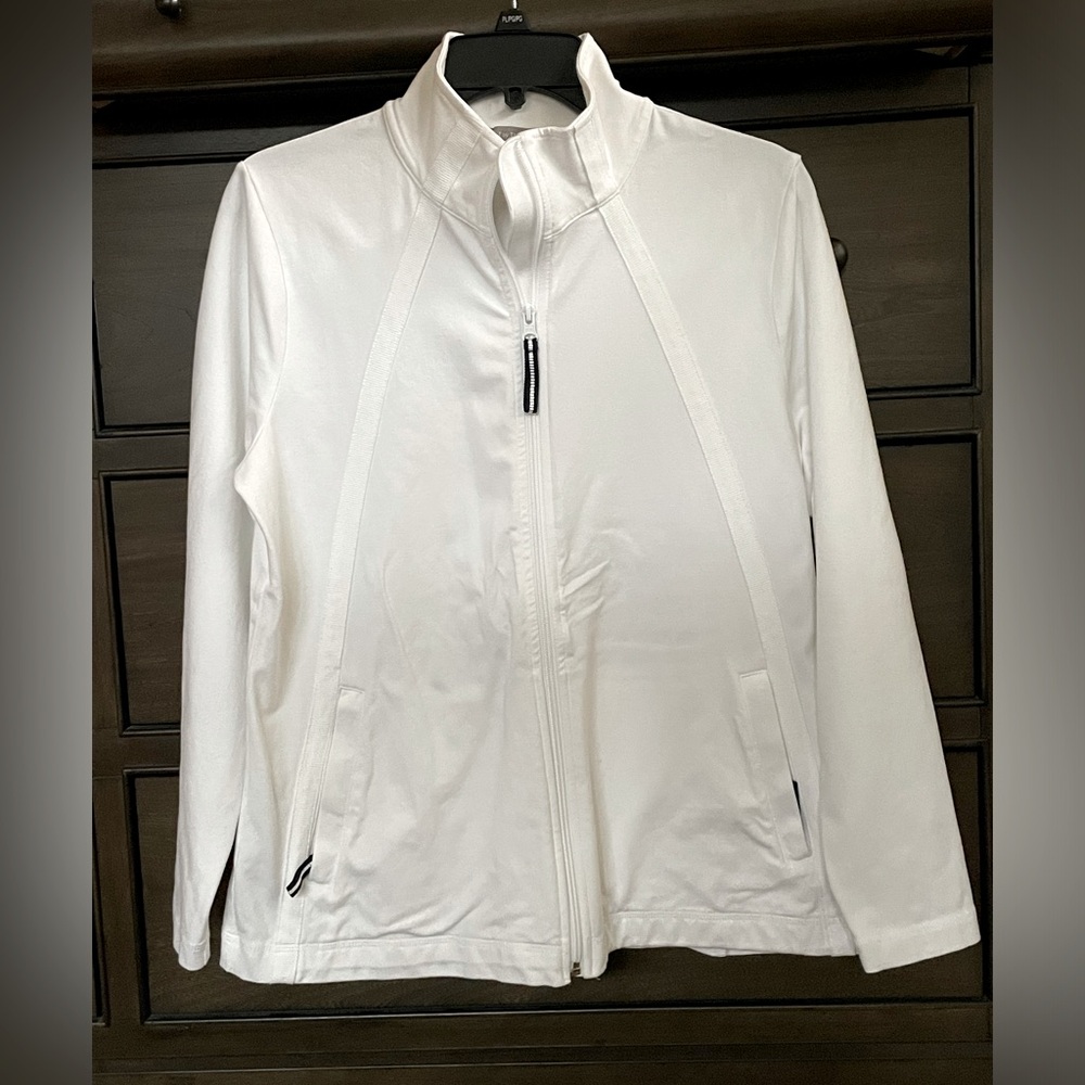 T by Talbots yoga jacket, PL